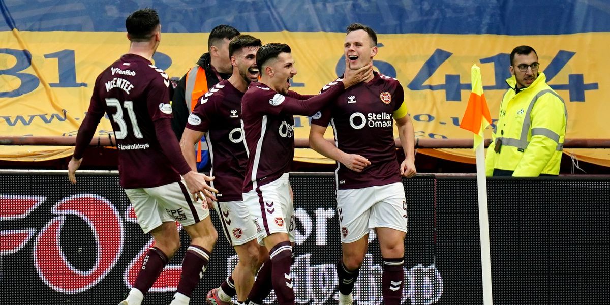 Hearts claim crucial 2-1 victory over Rangers to strengthen Scottish Premiership title hopes