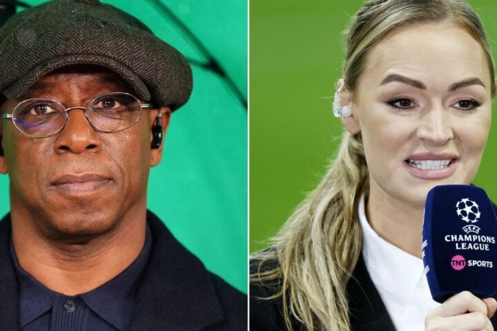 Ian Wright shares supportive message from Laura Woods following her collapse on air