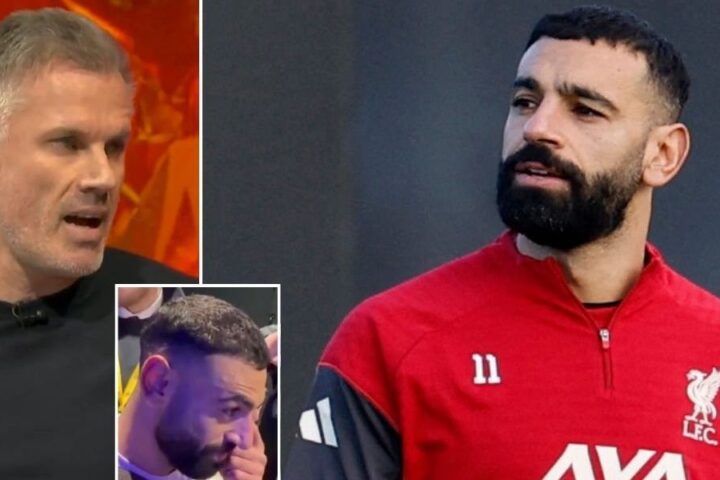 Jamie Carragher criticizes Mohamed Salah's comments as 'a disgrace' in live tirade