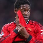 Jordan Mainoo-Hames wears "Free Kobbie Mainoo" shirt amid brother's struggles at Manchester United