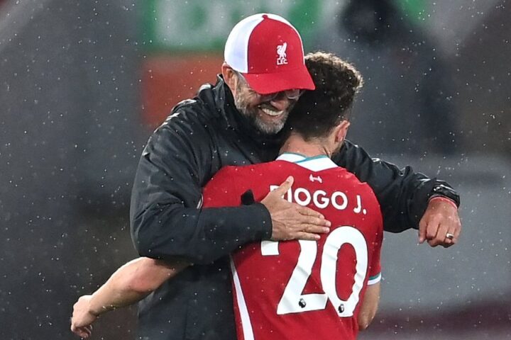 Jurgen Klopp honours Diogo Jota in heartfelt tribute ahead of Liverpool's match against Wolves