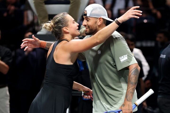 Kyrgios and Sabalenka express desire for rematch after exhibition clash in Dubai