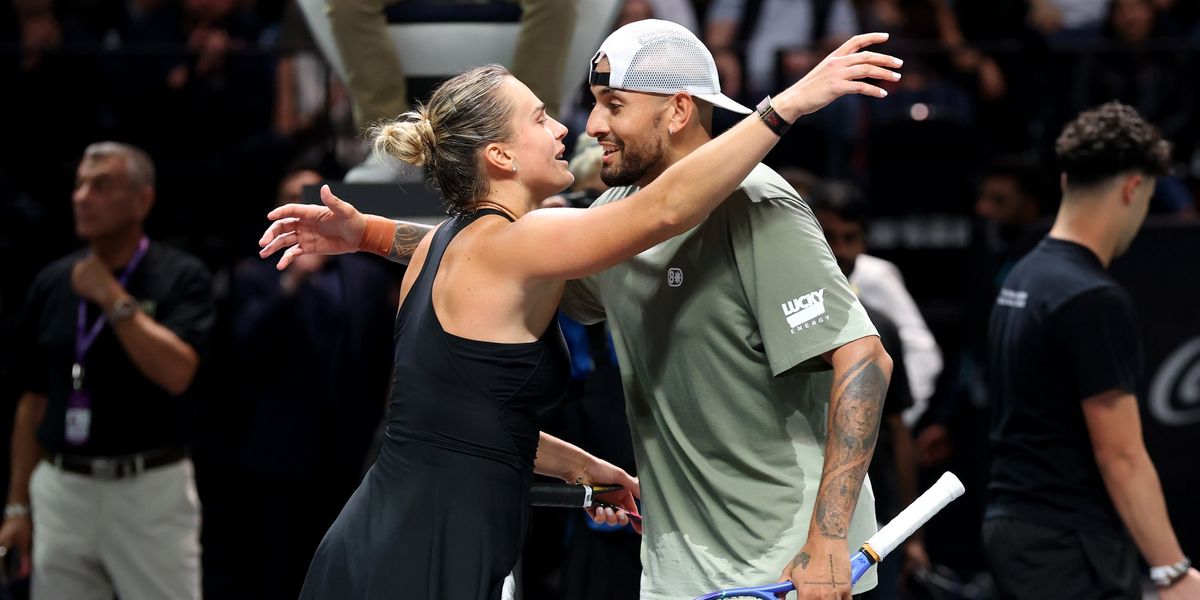 Kyrgios and Sabalenka express desire for rematch after exhibition clash in Dubai