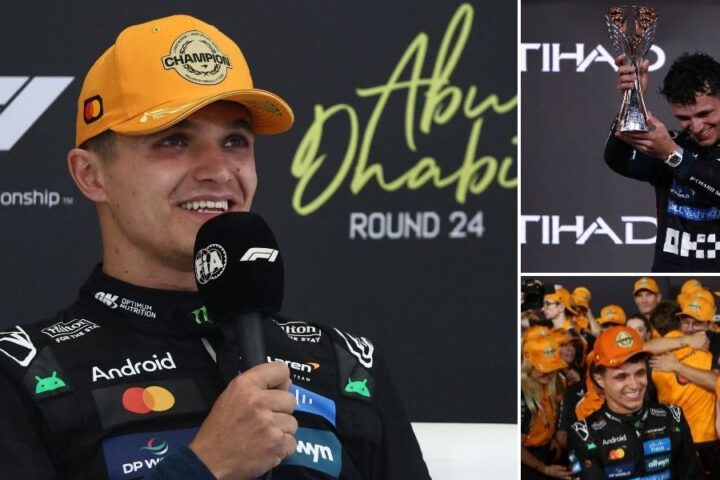 Lando Norris plans to step back from public life following Formula 1 championship win