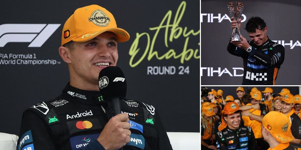 Lando Norris plans to step back from public life following Formula 1 championship win