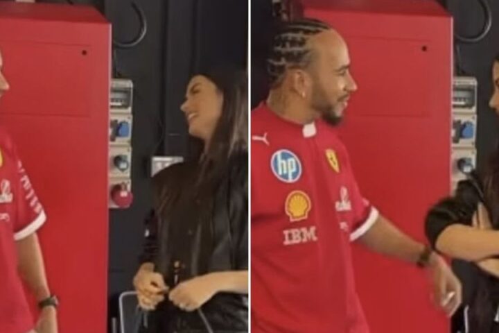 Lewis Hamilton sparks romance speculation with Ana de Armas at Abu Dhabi Grand Prix