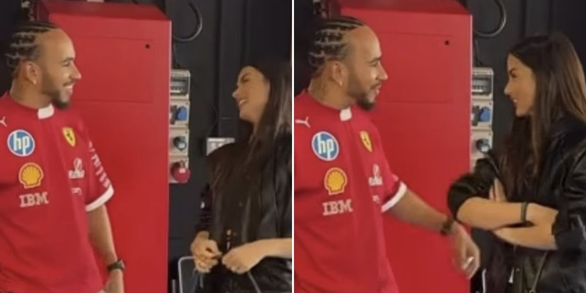 Lewis Hamilton sparks romance speculation with Ana de Armas at Abu Dhabi Grand Prix