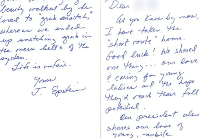 New Epstein files reveal disturbing postcard to Larry Nassar discussing shared interests in young women
