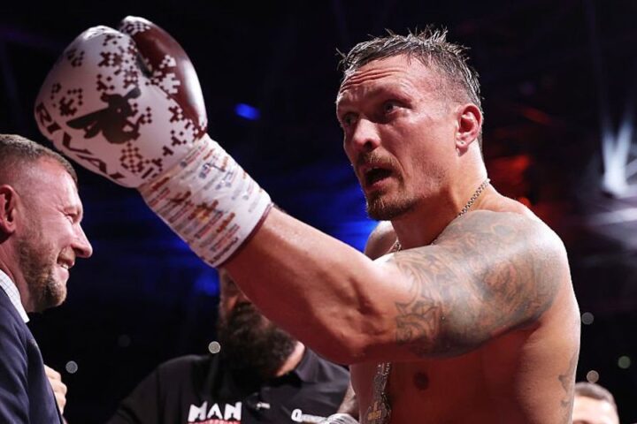 Oleksandr Usyk faces criticism for opting out of fight with Fabio Wardley