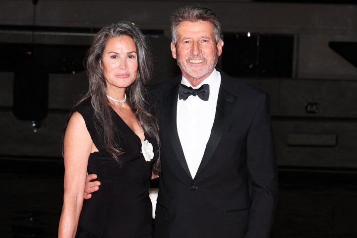 Sebastian Coe introduces new partner Diane Alexander at Monaco awards gala