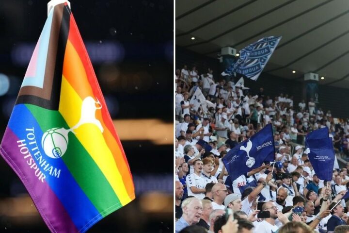 Tottenham relocates LGBT+ flag at Slavia Prague's request ahead of Champions League match
