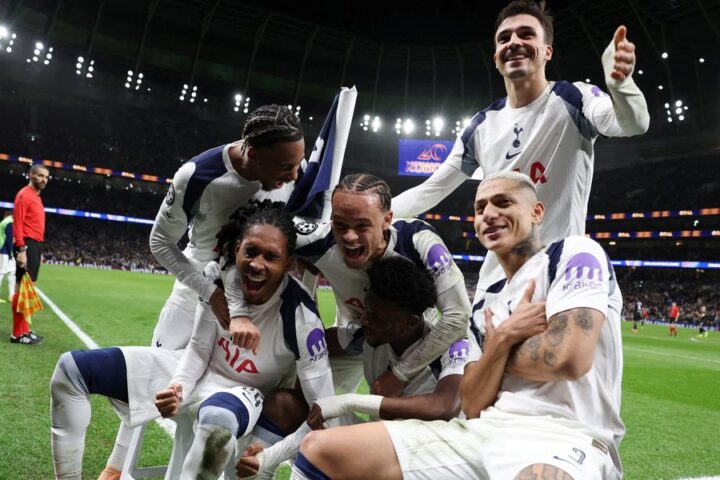Tottenham secures 3-0 Champions League victory over Slavia Prague amid Micky van de Ven setback