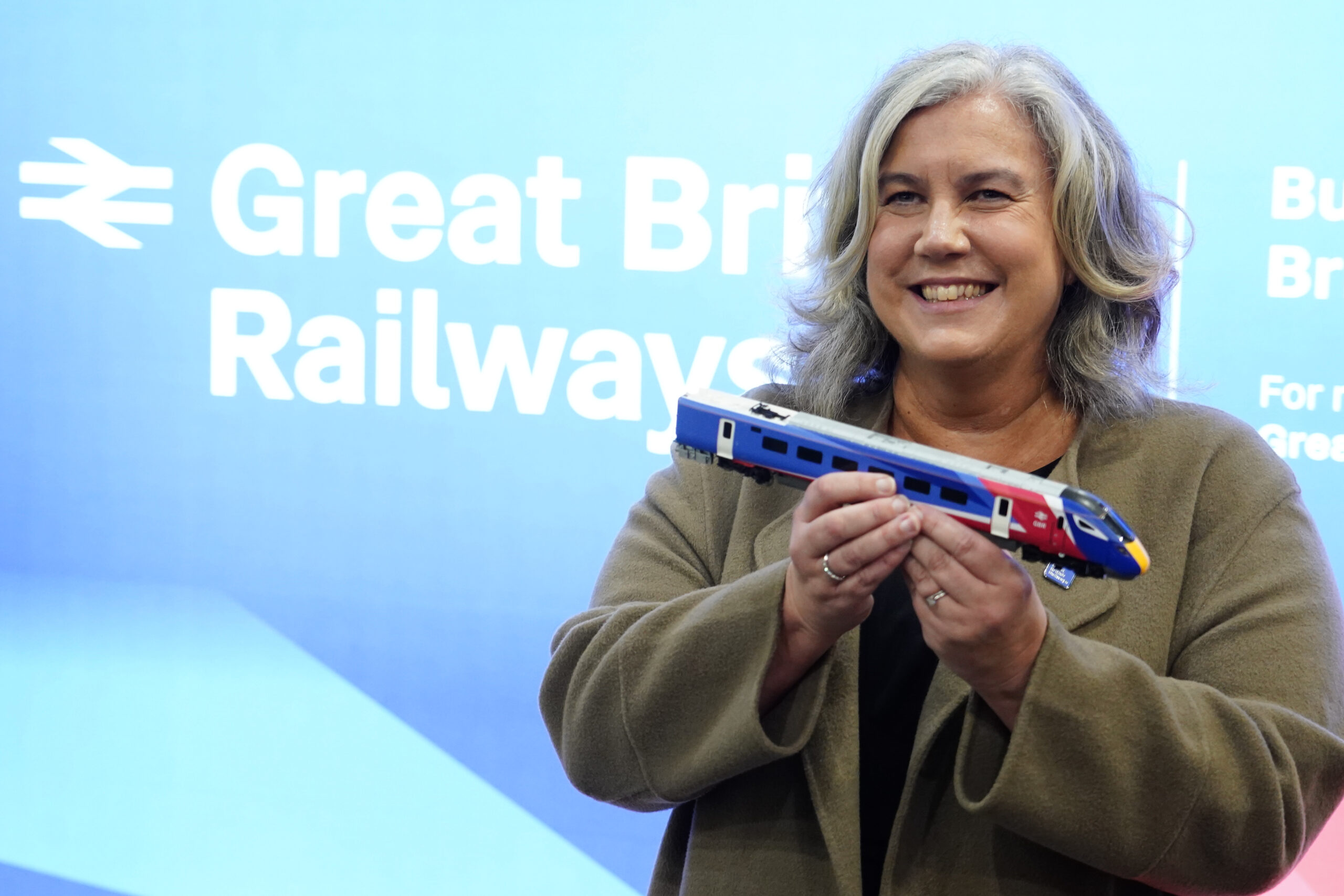 UK unveils new Great British Railways branding with Union Flag-inspired design