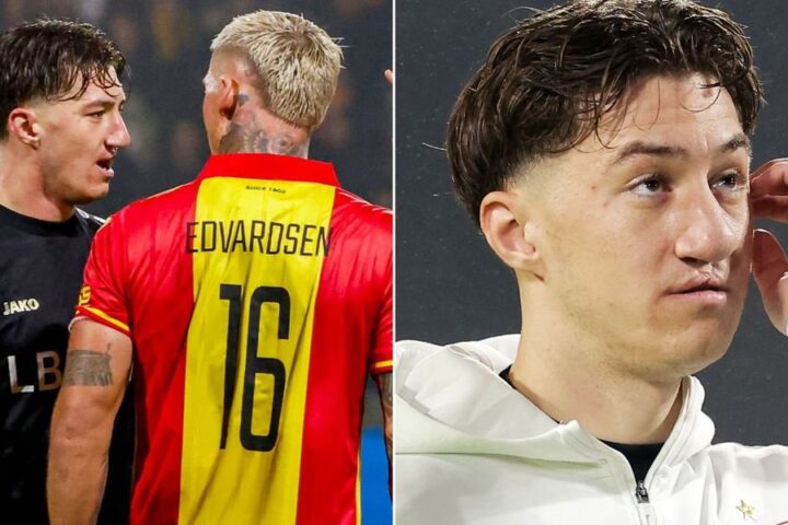 Victor Edvardsen fined for mocking opponent's appearance during Europa League match