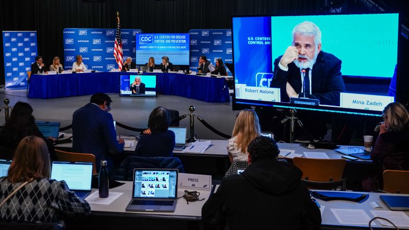 Vote on hepatitis B vaccination recommendations delayed by CDC advisers amid confusion and debate