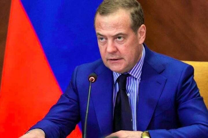 Former Russian president Medvedev threatens German Chancellor Merz