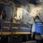 Russian drones strike civilian train in eastern Ukraine, killing at least four