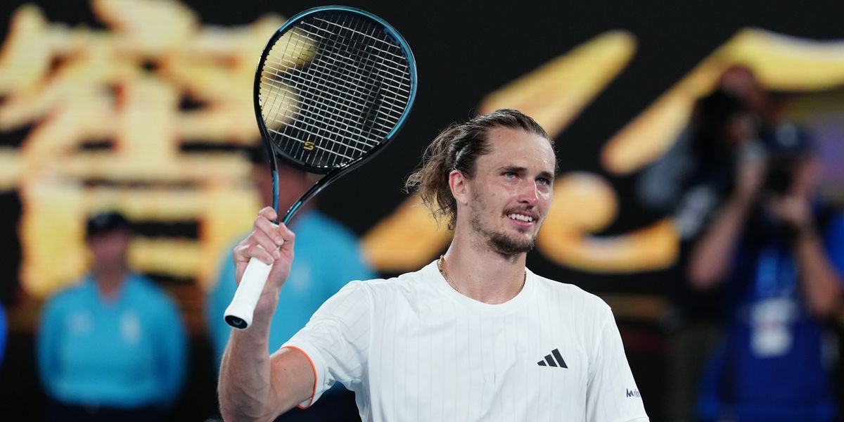Alexander Zverev reaches 10th Grand Slam semi-final after defeating Learner Tien at Australian Open