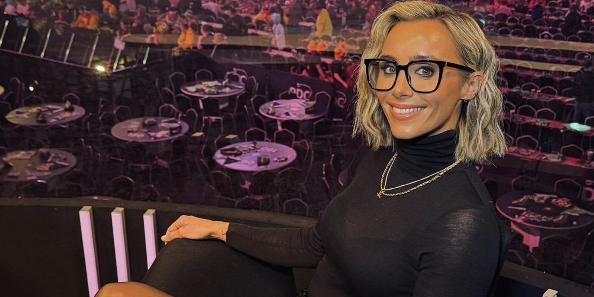 Anna Woolhouse captivates viewers with her darts coverage and evolving fitness journey