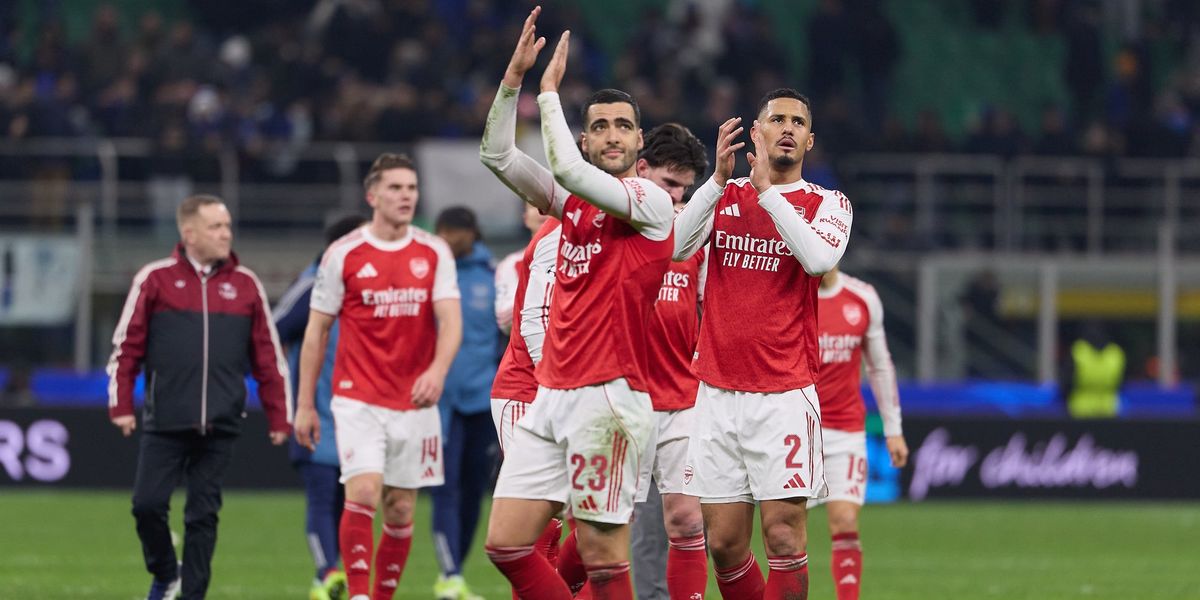 Arsenal completes perfect Champions League group stage with victory over Inter Milan