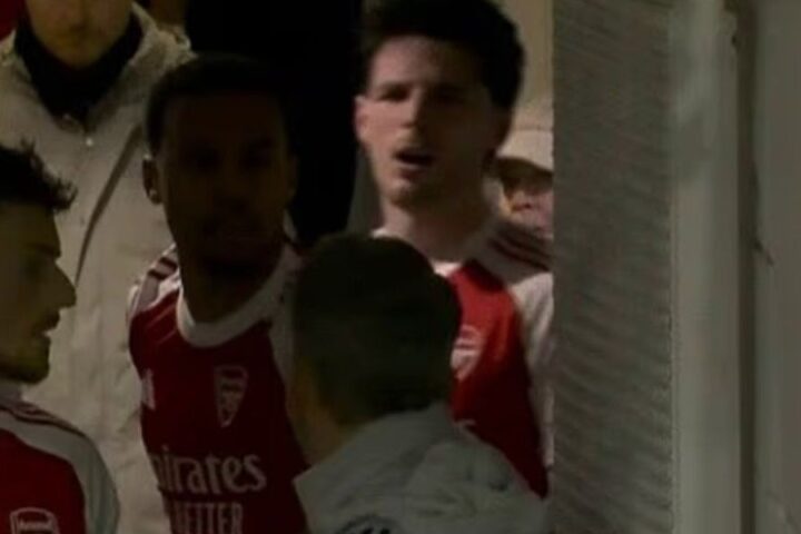 Arteta confirms resolution of half-time dispute between Declan Rice and assistant coach