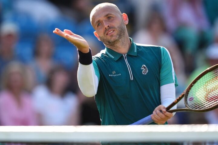 Dan Evans exits Australian Open qualifying after just 66 minutes against Rei Sakamoto