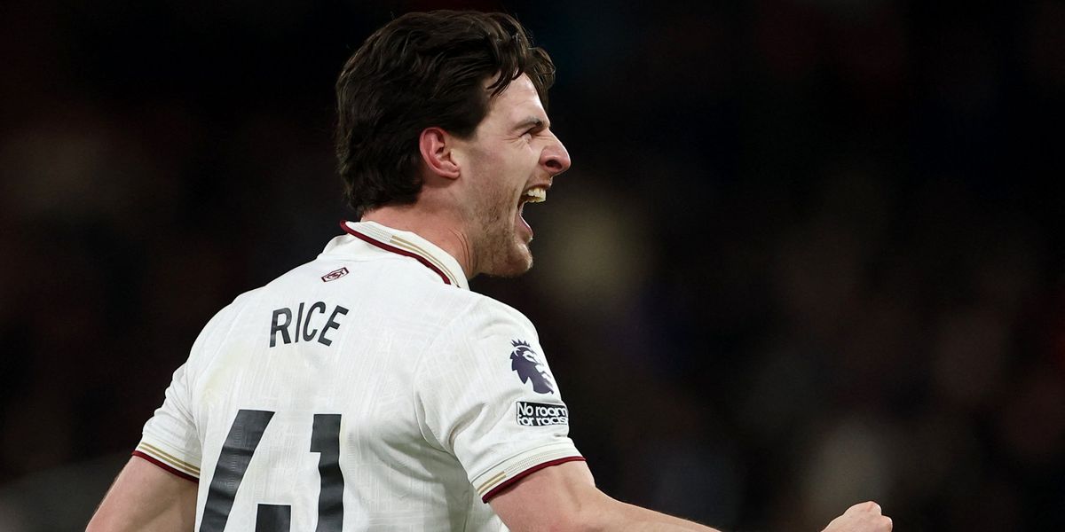 Declan Rice nets twice as Arsenal secures narrow victory over Bournemouth