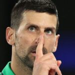 Djokovic narrowly avoids disqualification following outburst at Australian Open match