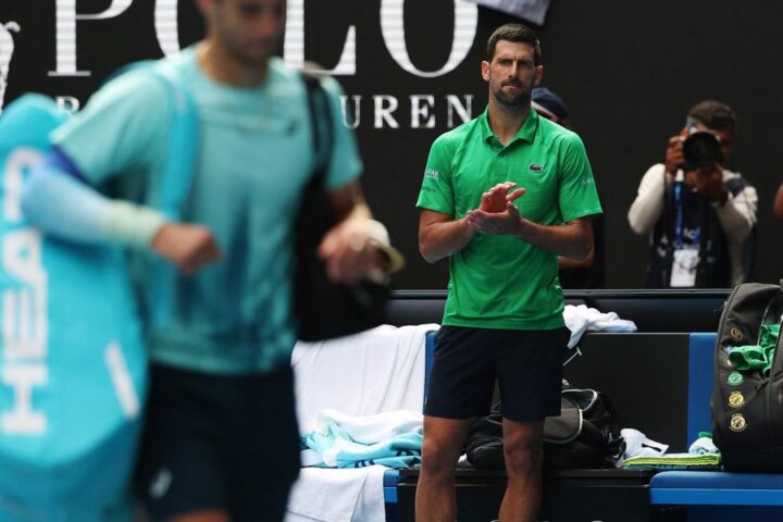 Djokovic progresses to Australian Open semi-finals after Musetti's retirement due to injury