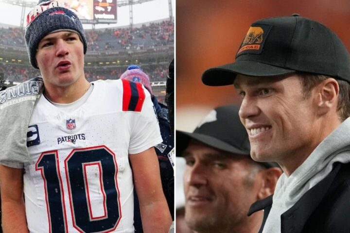 Drake Maye leads Patriots to Super Bowl, achieving road playoff win in Denver