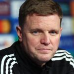 Eddie Howe criticizes officiating after Newcastle's Champions League draw with PSG