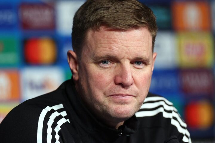 Eddie Howe criticizes officiating after Newcastle's Champions League draw with PSG
