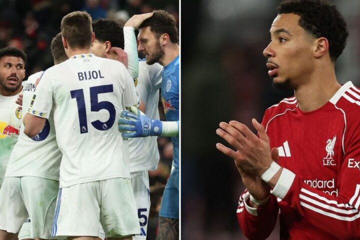 Ekitike's costly miss sees Liverpool held to goalless draw by Leeds at Anfield