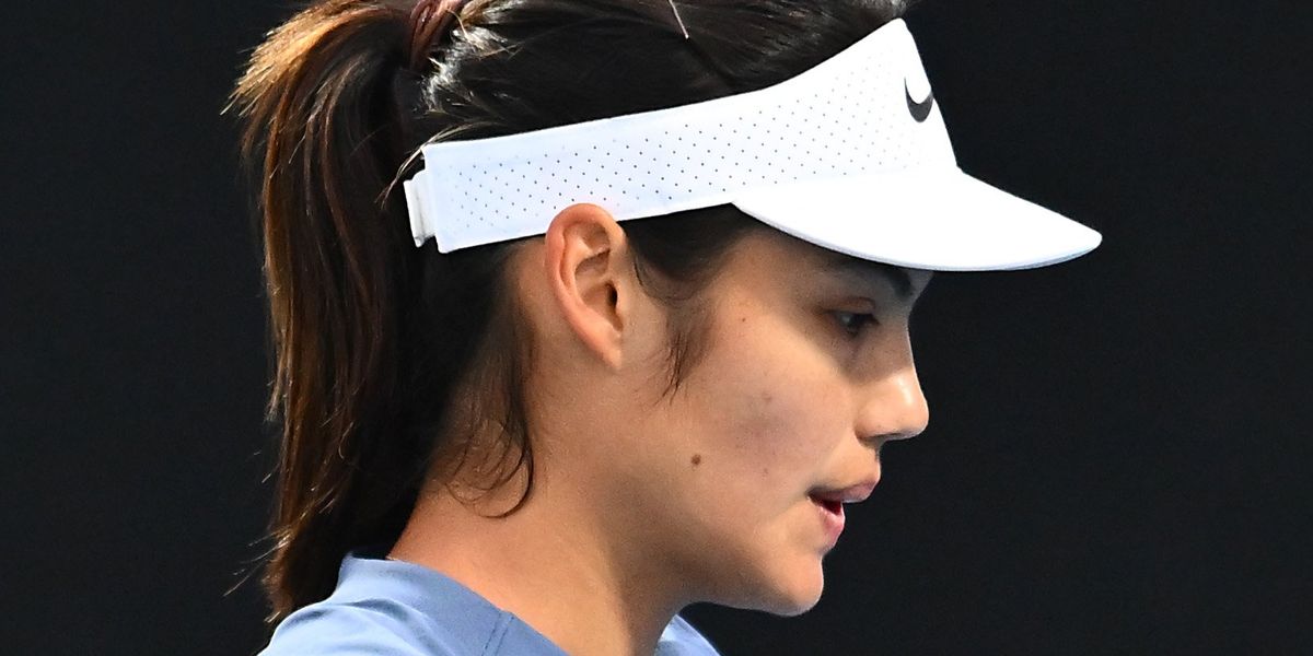 Emma Raducanu's match against Camila Osorio suspended due to heavy rain in Hobart