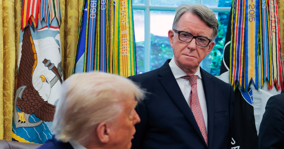 Former UK ambassador Peter Mandelson apologises to Epstein's victims but not for his own ties