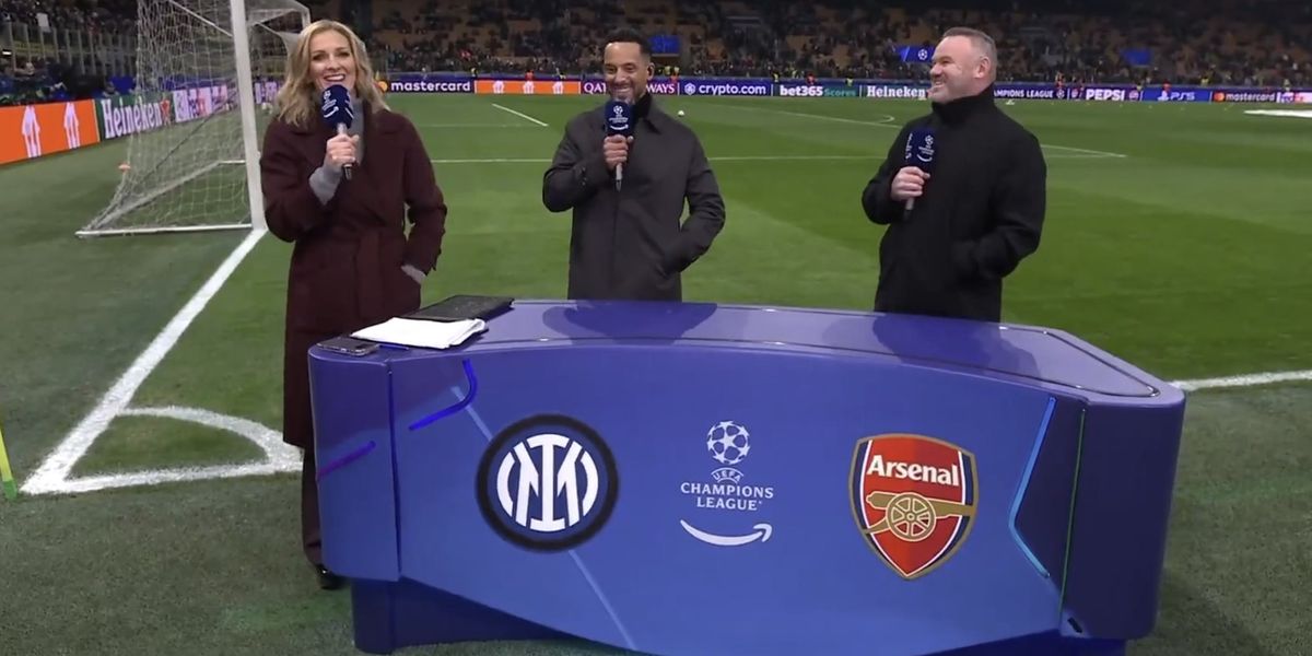 Gabby Logan returns to television for Champions League coverage following father's death