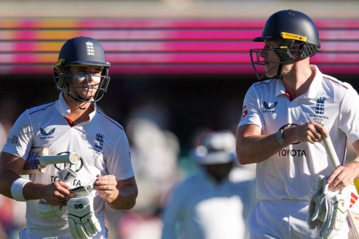 Jacob Bethell offers hope for England on day four of final Ashes Test