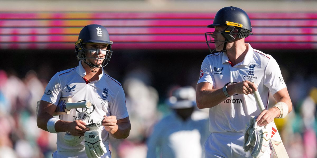 Jacob Bethell offers hope for England on day four of final Ashes Test