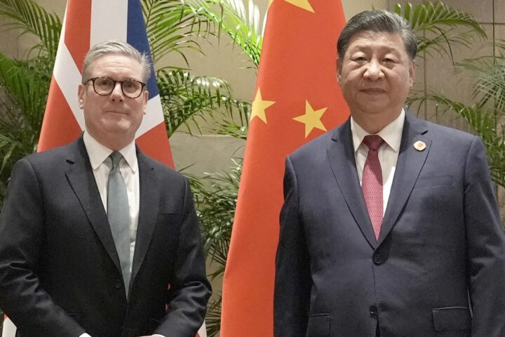 Keir Starmer faces backlash for engaging with China during first visit in eight years
