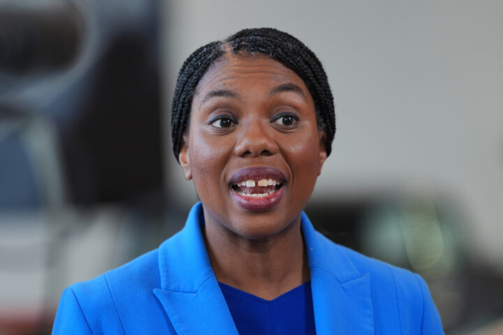 Kemi Badenoch discusses receiving a machete at a challenging boarding school