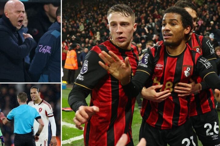 Liverpool suffers another defeat as Bournemouth snatches late win in thrilling encounter