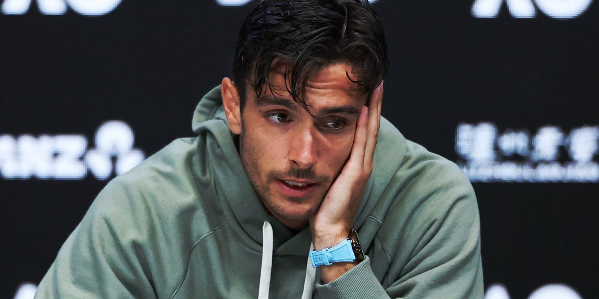 Lorenzo Musetti forced to retire against Novak Djokovic in Australian Open quarter-final