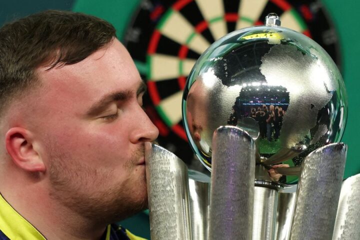 Luke Littler claims first Saudi Arabia Masters title before 19th birthday