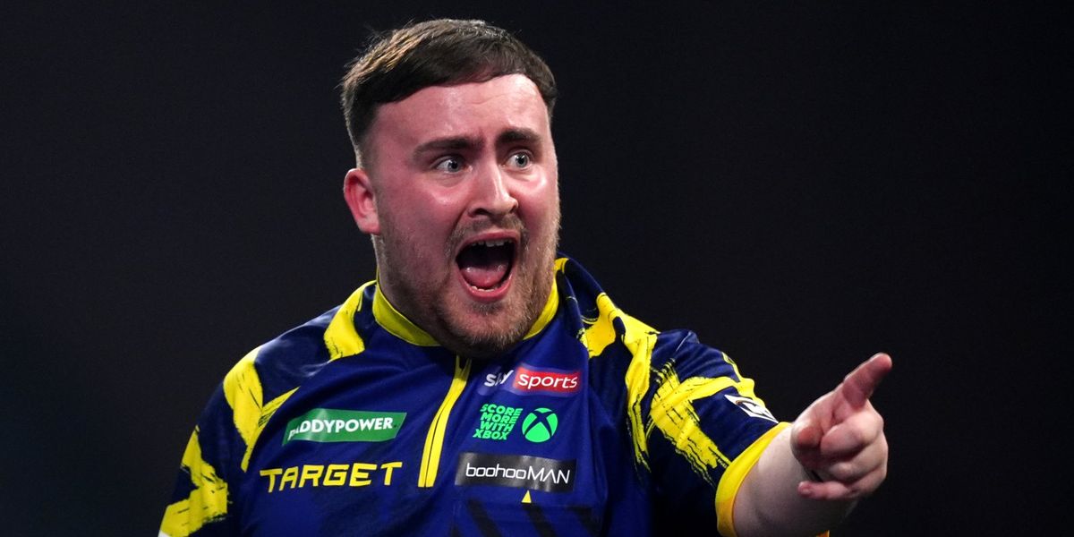 Luke Littler wins Bahrain Masters, setting record for largest age gap in televised darts match