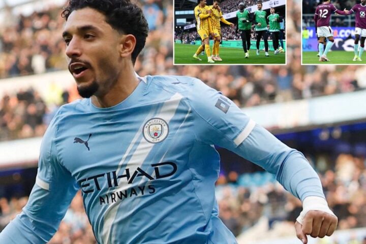 Manchester City secure victory over Wolves, Fulham defeats Brighton, Spurs draw with Burnley