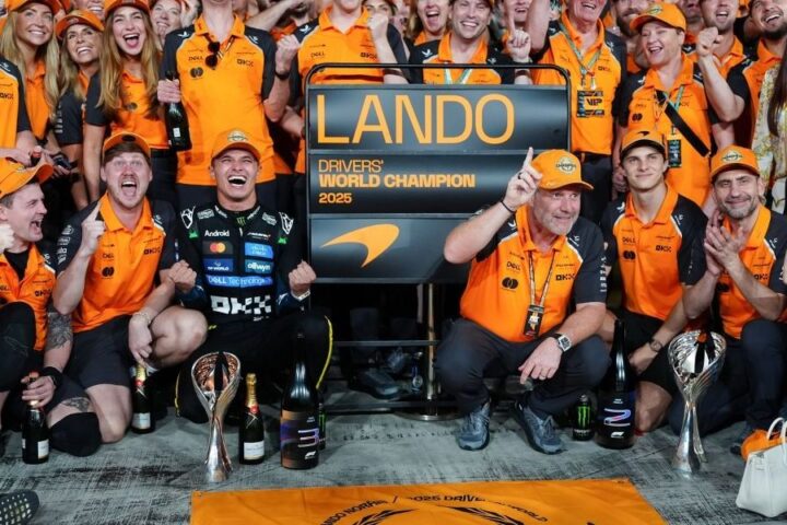 McLaren confirms driver line-up for 2026 season with Lando Norris and new teammate