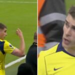 Micky van de Ven involved in heated exchange with Tottenham fans after Bournemouth defeat