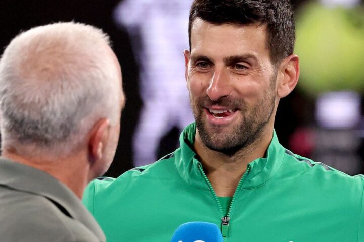 Novak Djokovic puzzled by Australian customs during light-hearted interview at Australian Open