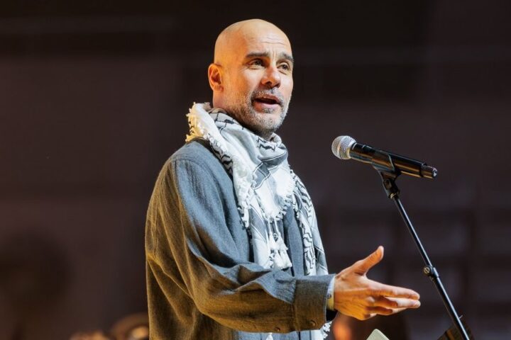 Pep Guardiola sparks controversy with Palestine speech during charity event in Barcelona