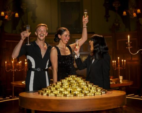 Rachel and Stephen make history as first duo to win The Traitors together